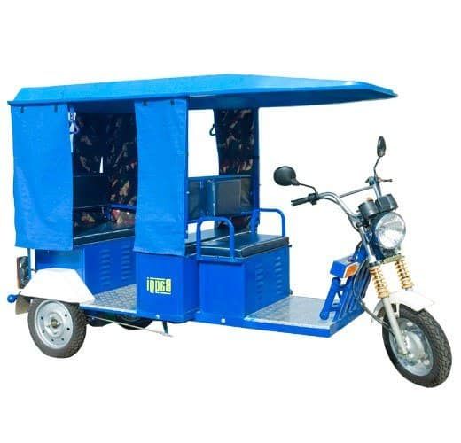 solenergi 3 hjul rickshaw
