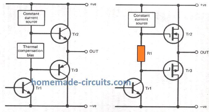 MOSFETパワーアンプ回路の設計方法–パラメータの説明