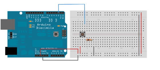Мониторинг на състоянието на комутатор (цифров сериен четец) - Основи на Arduino