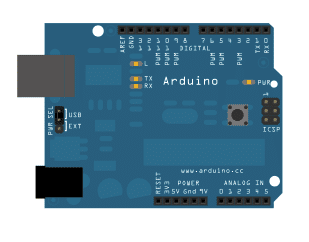 LED-merkkivalo vilkkuu viiveellä - Arduino Basics