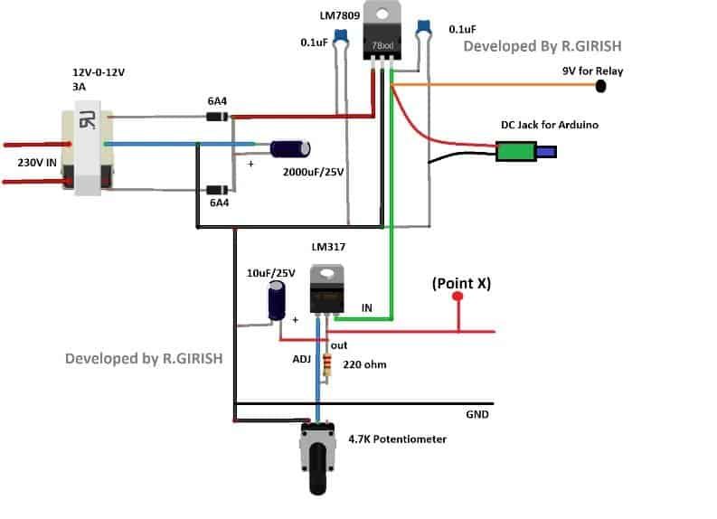 Over strømafbrydelse ved hjælp af Arduino
