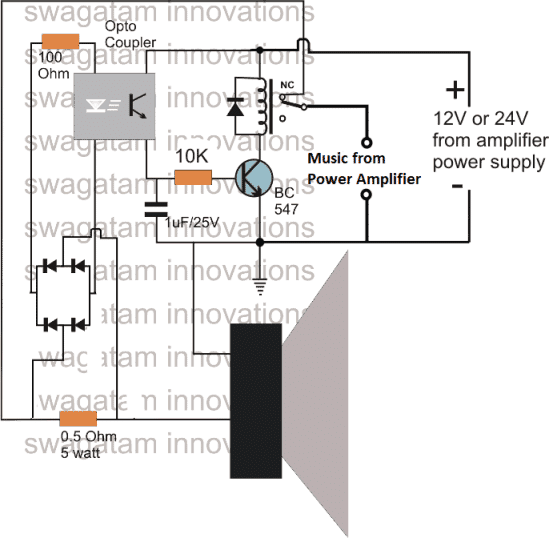 Haga este circuito de protección contra cortocircuito / sobrecarga de este amplificador
