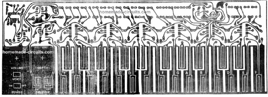 Цялостен дизайн на печатни платки за органна схема на допир
