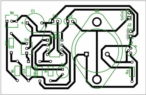 Projekt PCB bezprzewodowej ładowarki akumulatorów