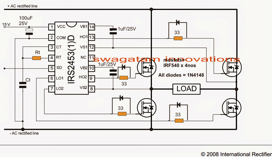 Menggunakan Dioda Tubuh MOSFET untuk Mengisi Baterai di Inverter