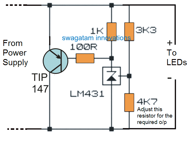 overspændingsshuntregulator til LED-pærer