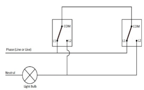 Qu'est-ce que le câblage du commutateur bidirectionnel: schéma de circuit et son fonctionnement