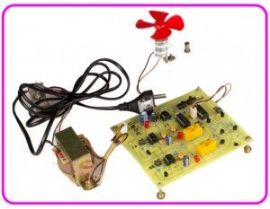 Fire jævnstrøms-motorstyringer uden mikrokontroller -Elektrisk projekt