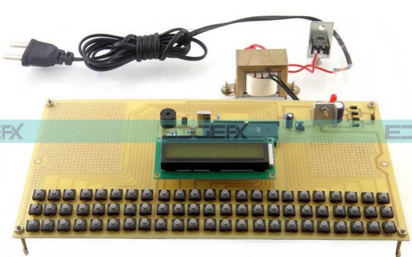 Предварително наблюдение и алармена система с помощта на PIC Microcontroller Project Kit от Edgefxkits.com