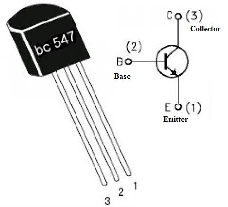 bc547-konfiguracija tranzistora-pina