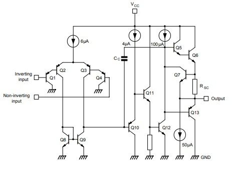 LM2904 IC Circuit Diagram
