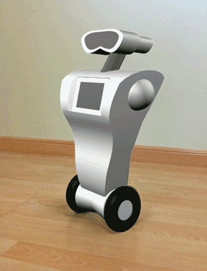 Selvbalancerende robot