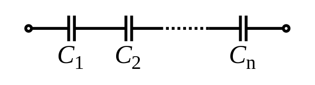 Hvad er kondensatorer i serier og parallelle og deres eksempler