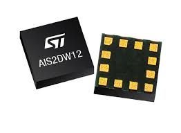 AIS2DW12 Autojen kiihtyvyysanturi Käynnistää STMicroelectronics