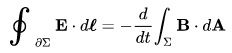 صيغة تكاملية لمعادلة ماكسويل فاراداي