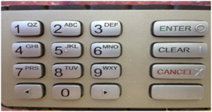 Клавиатура за банкомат