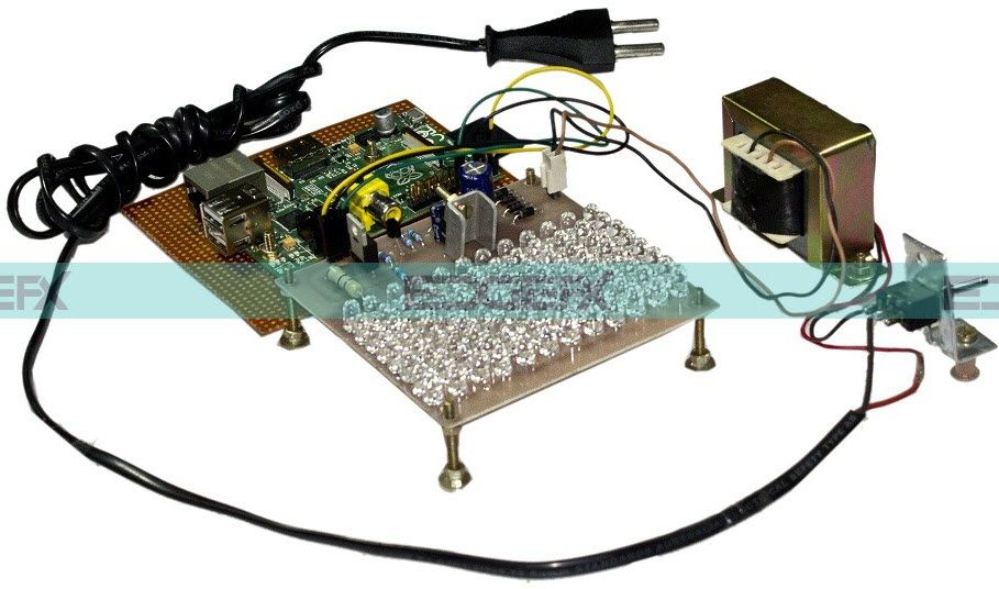 Raspberry Pi-basert Auto Intensity Control Project Kit av Edgefxkits.com