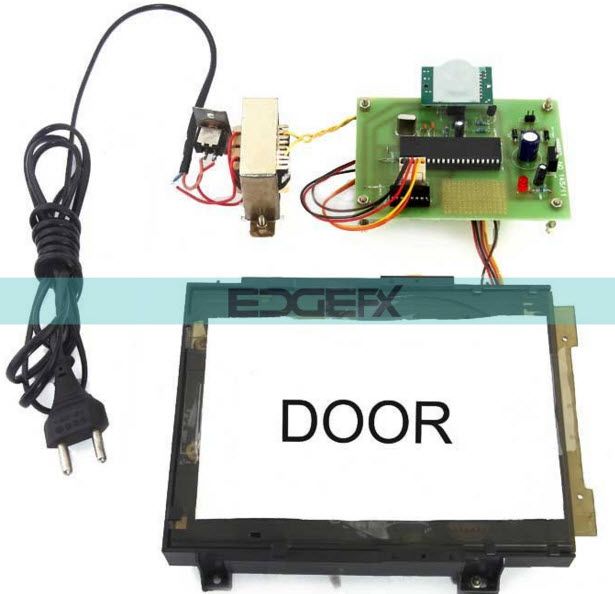 Kit de projeto de sistema de abertura automática de porta por Edgefxkits.com