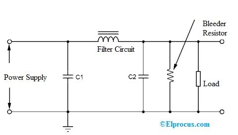 обезвъздушителна резисторна верига
