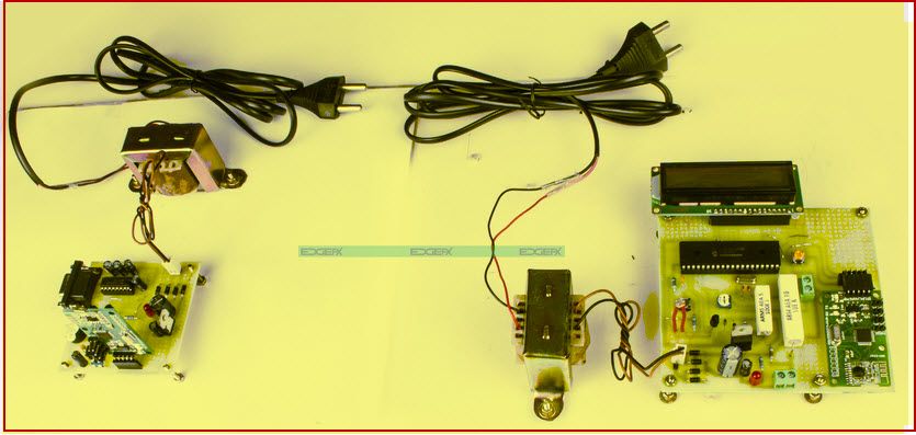 Energiemesssystem über RF Project Kit von edgefxkits.com übertragen