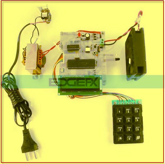 Energiemesssystem über RF Project Kit von edgefxkits.com übertragen