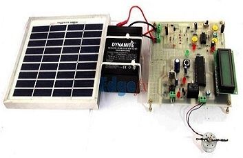 System automatycznego nawadniania na energię słoneczną