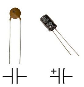 Komponenty kondensatorów