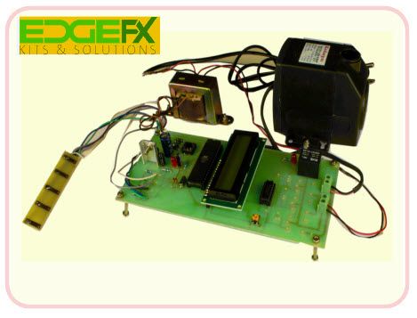 Vandstandsregulator ved hjælp af Microcontroller-projekt Kit af Edgefxkits.com