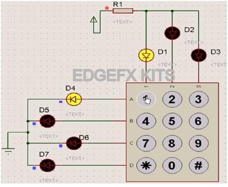 Antarmuka Keypad Matriks dengan Mikrokontroler