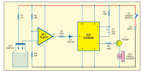 Circuit de protection pour ordinateur portable utilisant ICTL0 71.