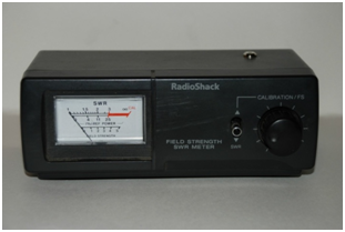 En feltstyrkemåler fra RadioShack