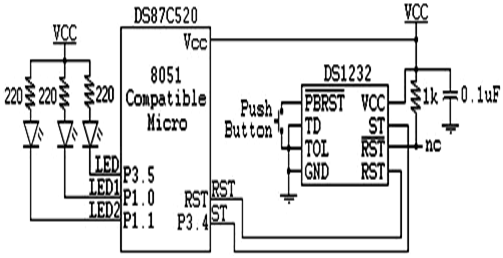 DS1232-circuit