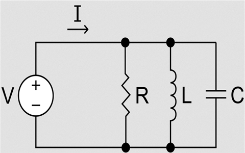 Paralelný RLC obvod