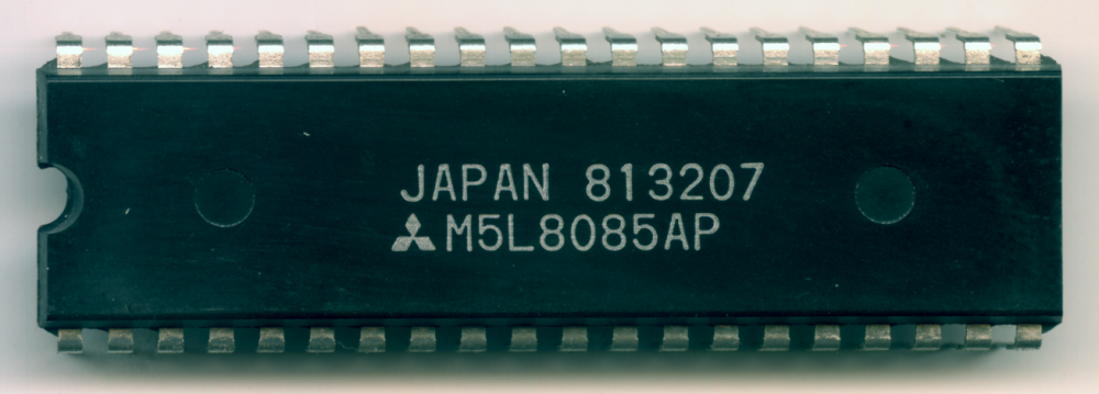 Schéma des broches du microprocesseur 8085 et sa description