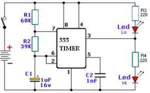 555 Timer PCB Circuit