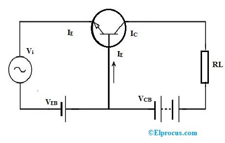 الترانزستور كمضخم - مخطط الدائرة وعمله