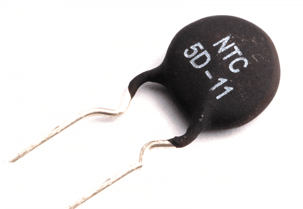 Usando um termistor NTC como supressor de surto