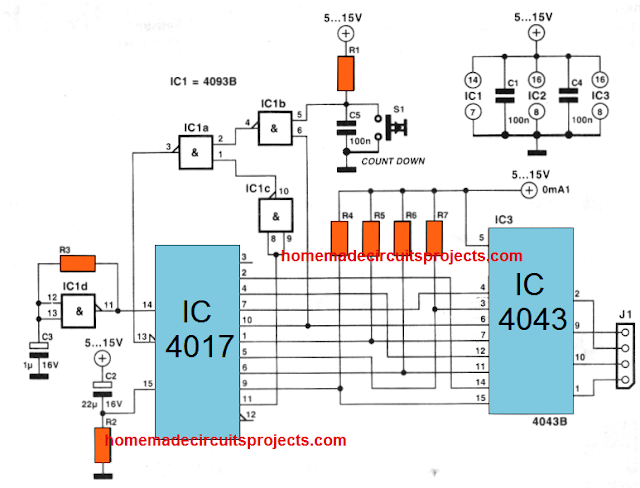 UP UP na Logic Sequence Controller Circuit