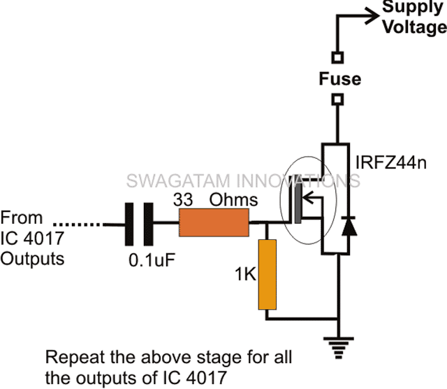 Pyroignition mosfet power