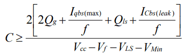 формула за кондензатор с пълен мост