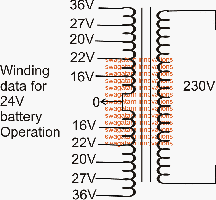 Podrobnosti o vinutí transformátoru 5úrovňového kaskádového sinusového měniče transformátoru