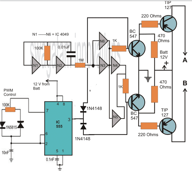 свързване на паралелни транзистори за инверторно приложение