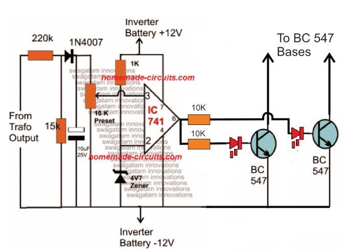 Correção automática de saída de onda senoidal do Arduino