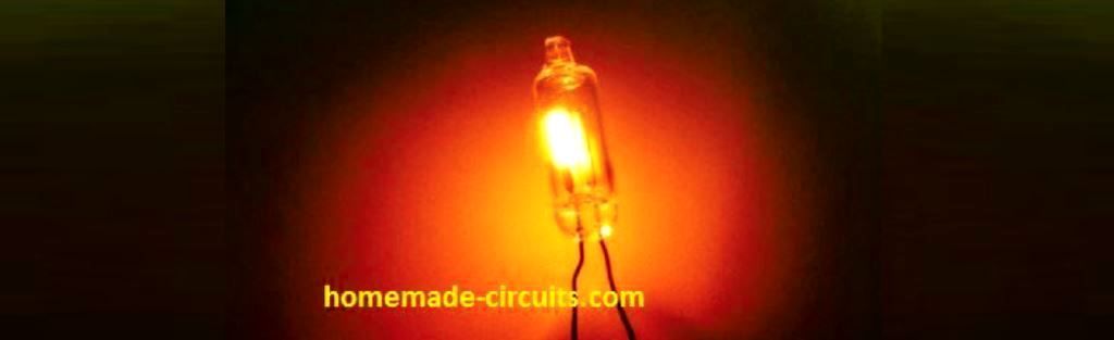 Lámparas de neón: circuitos de trabajo y aplicación