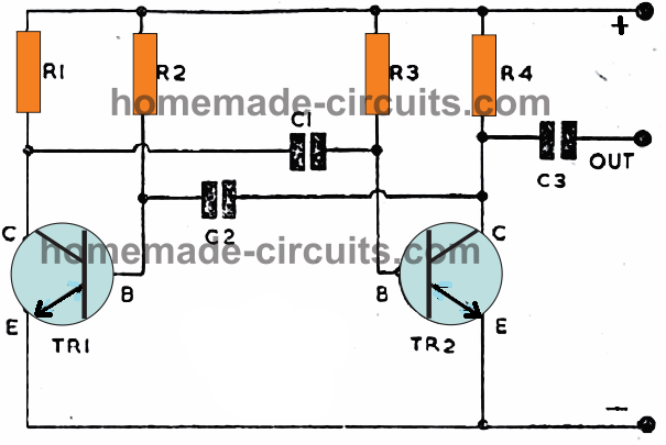 Easy Two Transistor Projects per a estudiants de l'escola