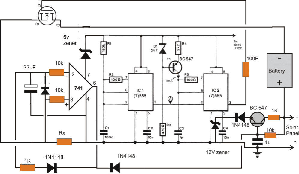 Circuito de seguimiento I / V para aplicaciones solares MPPT
