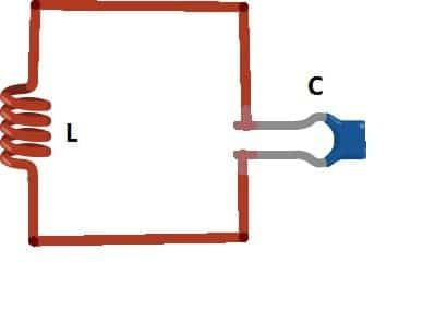 Detalhes do diagrama de circuito e funcionamento do oscilador LC