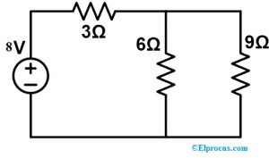   Gemodificeerd circuit met weerstand van 9 Ohm