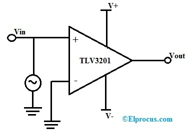   TLV3201AQDCKRQ1 įtampos lygintuvo grandinės schema