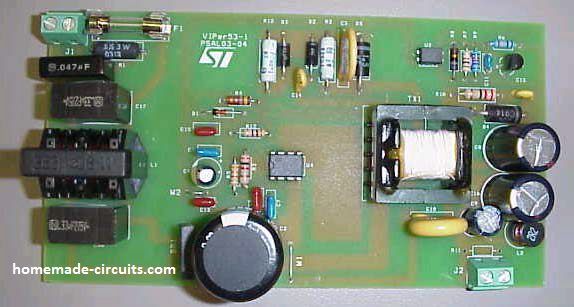 2 Компактна 12V 2 Amp SMPS схема за LED драйвер